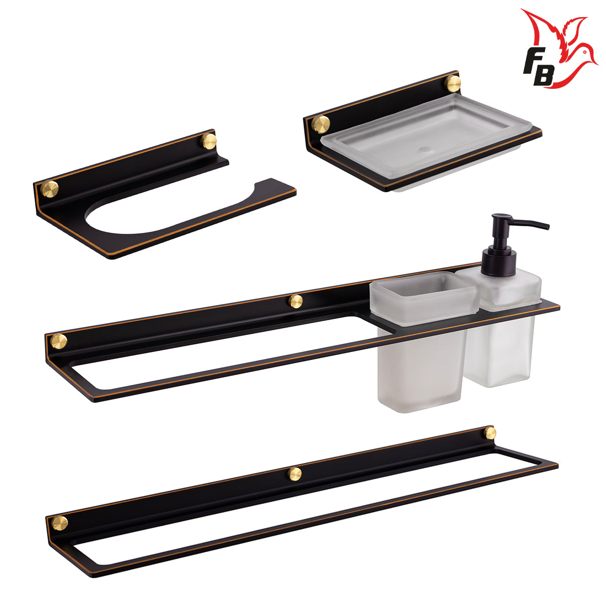 Bruno Bathroom Set